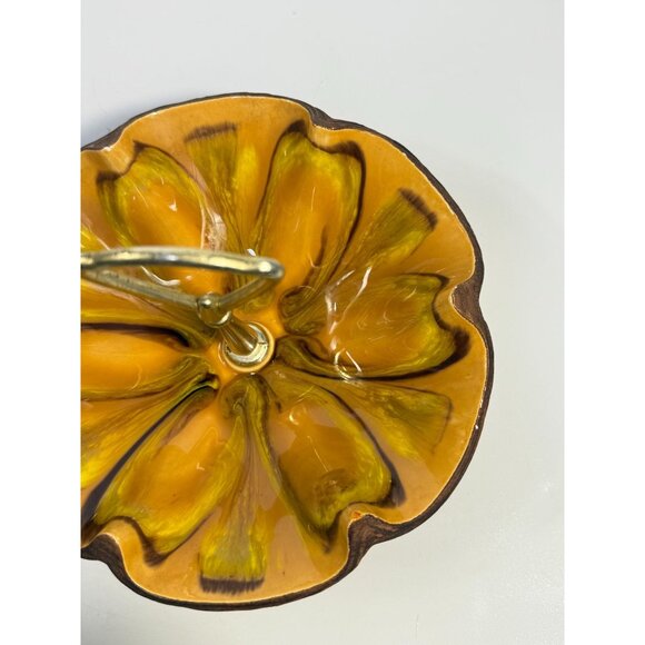 Tidbit Candy Nut Dish Handled  Sequoia Treasure Craft California Pottery 610 USA - Picture 9 of 16